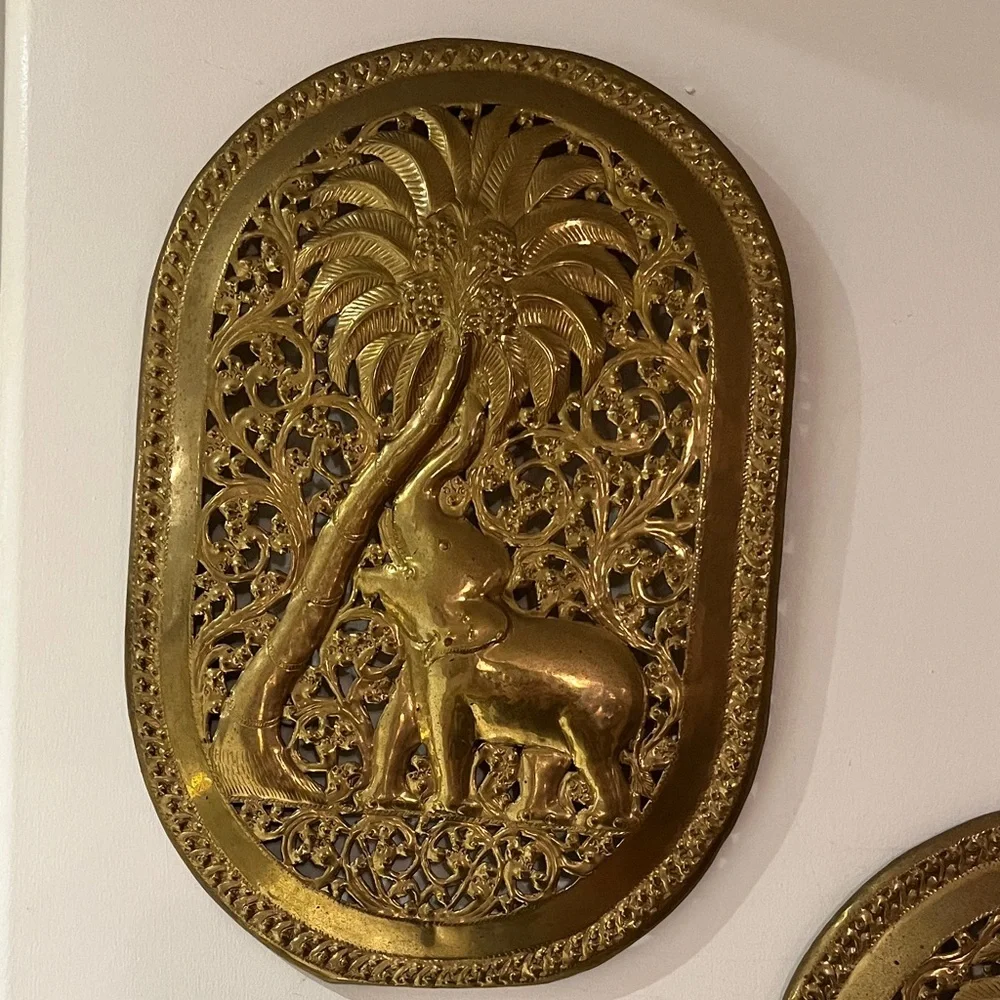 Brass Wall Plaques - Picture 2 of 5